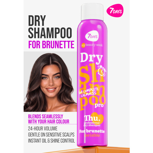 7 DAYS DRY SHAMPOO FOR BRUNETTE INVISIBLE 200ML