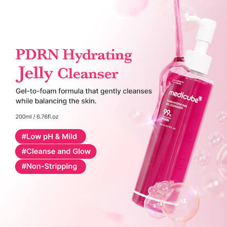 MEDICUBE PDRN HYDRATING GEL CLEANSER 200 ML 