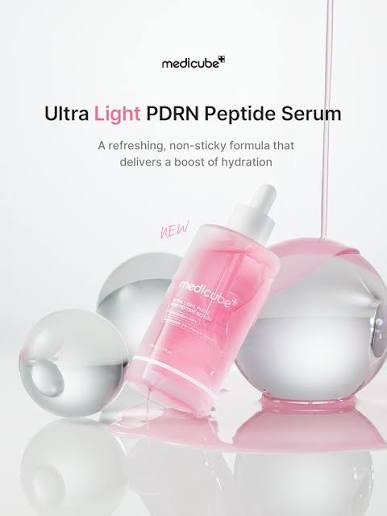 MEDICUBE PDRN PINK PEPTIDE SERUM ULTRA LIGHT 
