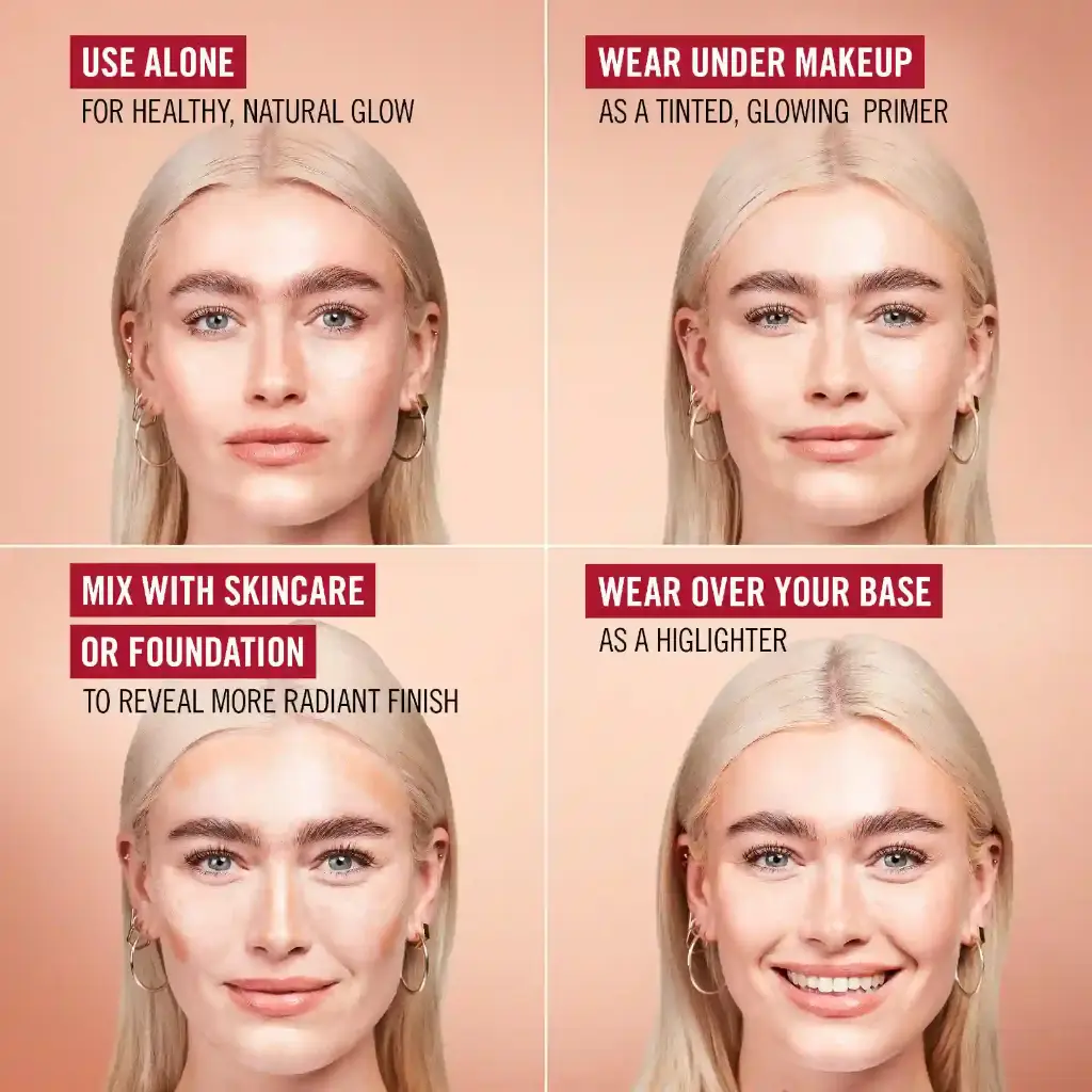 RIMMEL Multi-Tasker Better Than Filters – Rimmel Glow Booster, Highlighter & Anti-Aging Primer