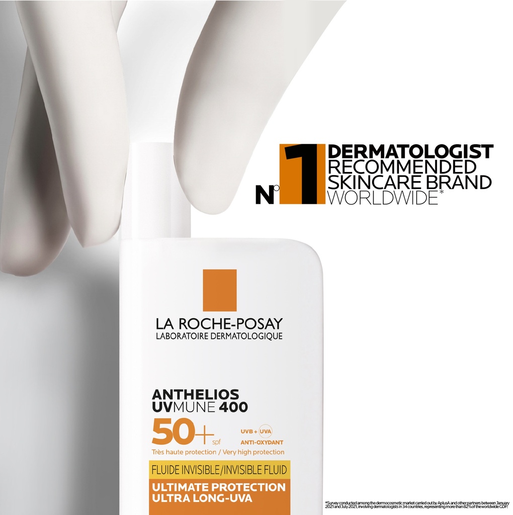 LA ROCHE POSAY ANTHELIOS FLUID SPF5+  CLEAR 50 ML