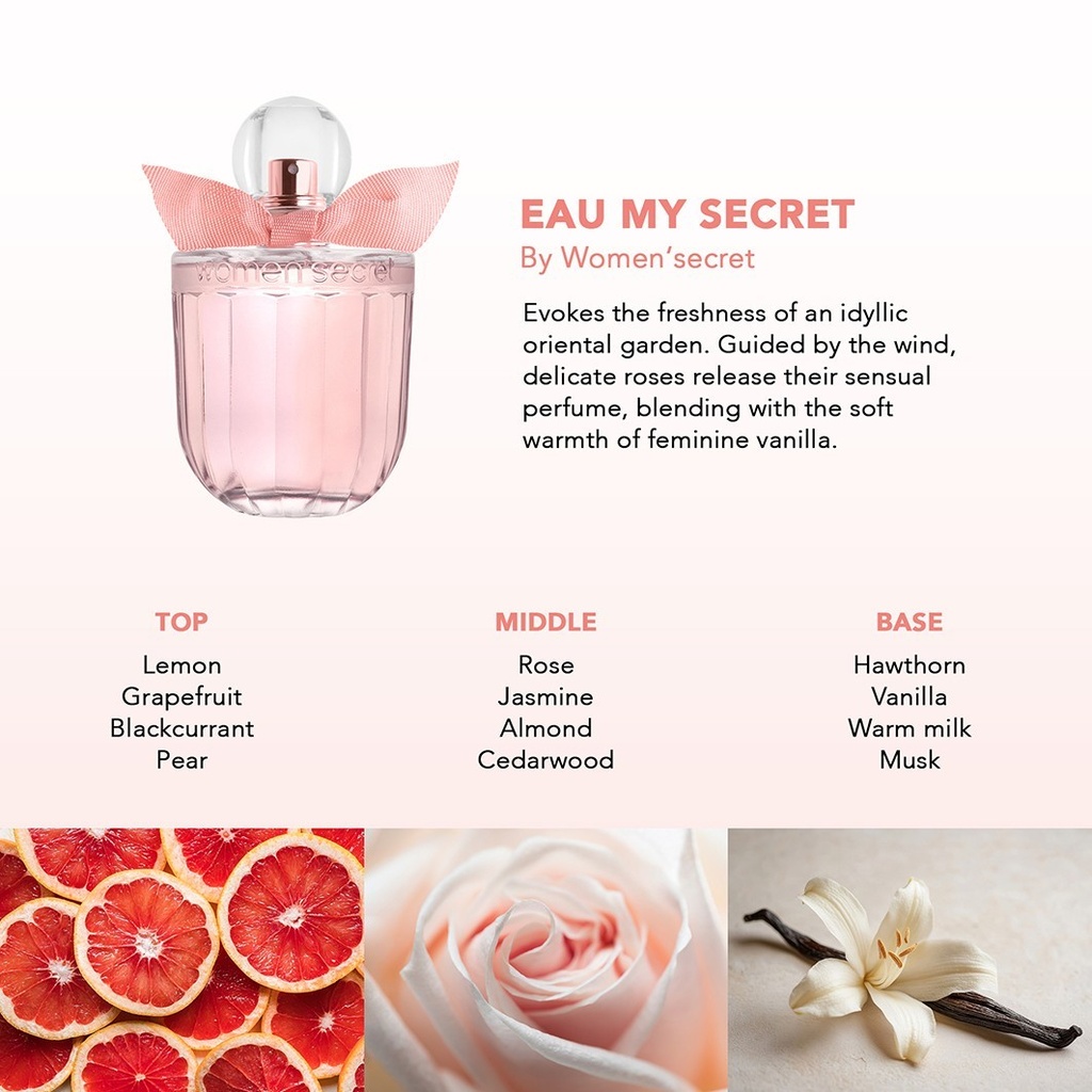 WOMEN'SECRET "EAU MY SECRET" 100 ML