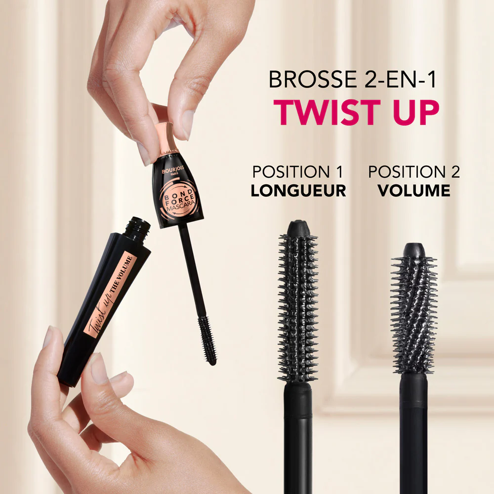 BOURJOIS NEW TWIST UP MASCARA BOND FORCE 