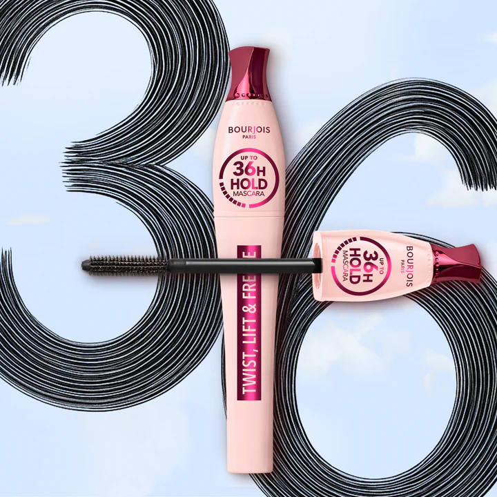 BOURJOIS MASCARA TWIST LIFT & FREEZE NOIR BLK 