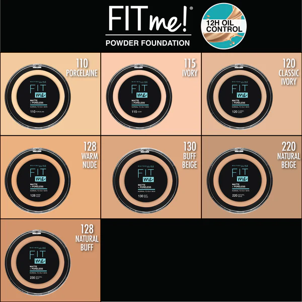 MAYBELLINE FIT ME COMPACT POWDER 