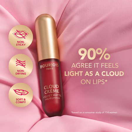 BOURJOIS CLOUD CREME MATTE LIPSTICK 