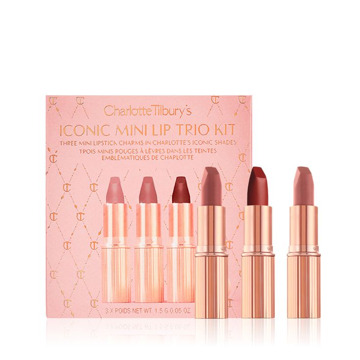 CHARLOTTE TILBURRY'S ICONIC HOLLYWOOD LIP TRIO