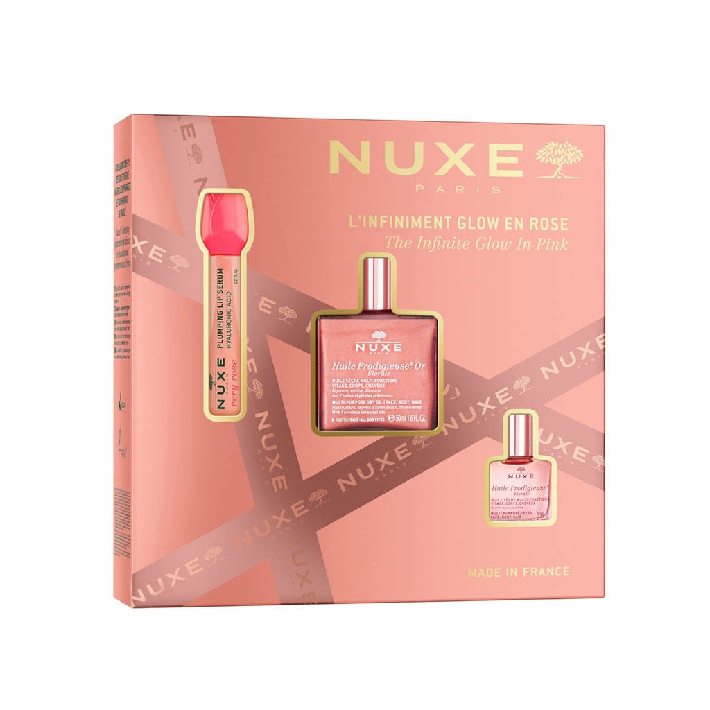 NUXE L INFINIMENT GLOW EN ROSE GIFTSET