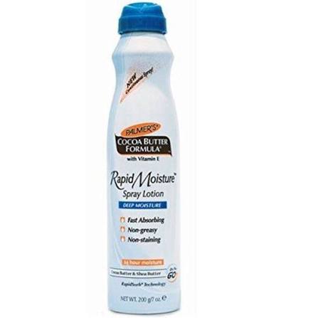 PALMER'S COCOA BUTTER FORMULA RAPID MOISTURE DEEP MOISTURE SPRAY LOTION 200 GR