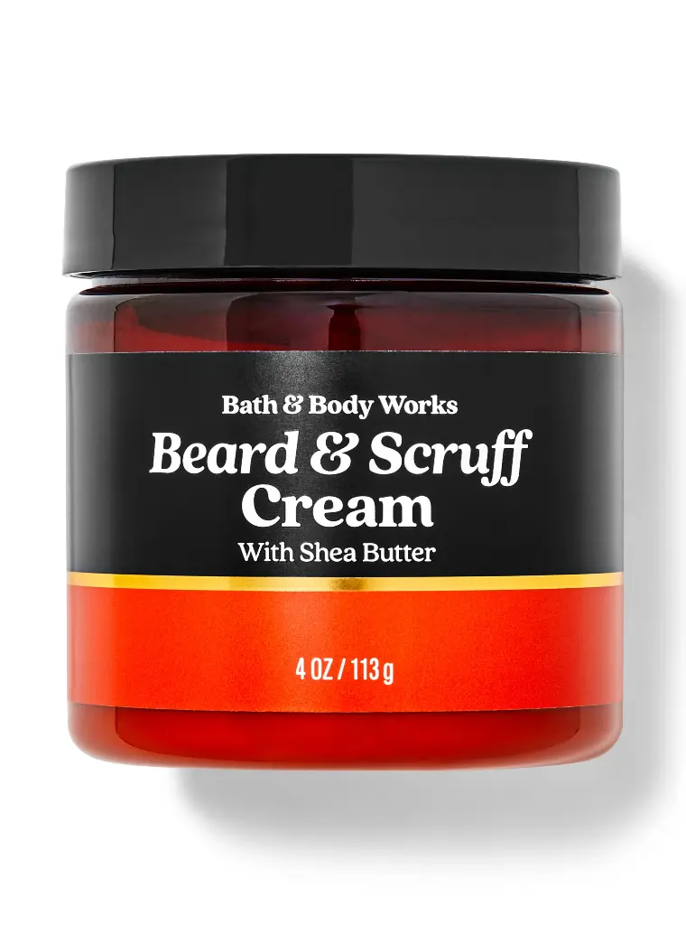 BATH & BODYWORKS MEN BEARD & SCRUFF CREAM 113 GR