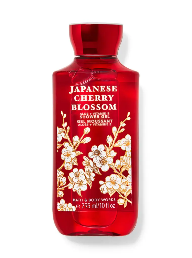 BATH & BODYWORKS JAPANESE CHERRY BLOSSOM SHOWER GEL 250 ML