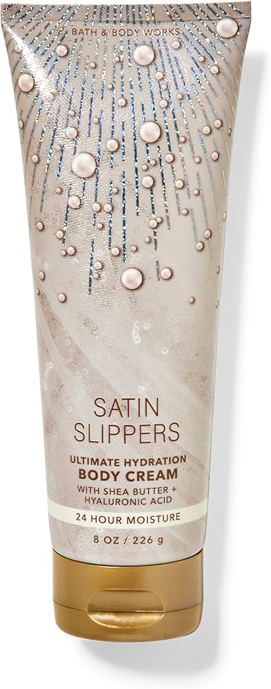BATH & BODYWORKS SATIN SLIPPERS BODYLOTION 226 GR