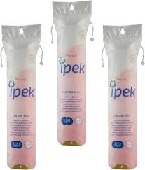 IPEK COTTON PADS -120 PCS