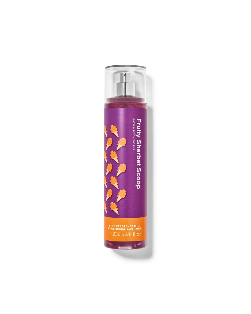 B&BW FRESH VANILLA BLOSSOMS  MIST 250 ML FRUITY SORBET SCOOP 236 ML