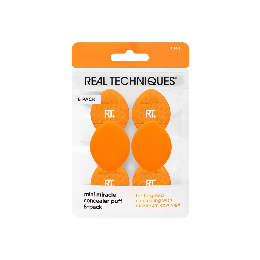 RT MINI MIRACLE CONCEALER PUFF KIT - 6 PCS