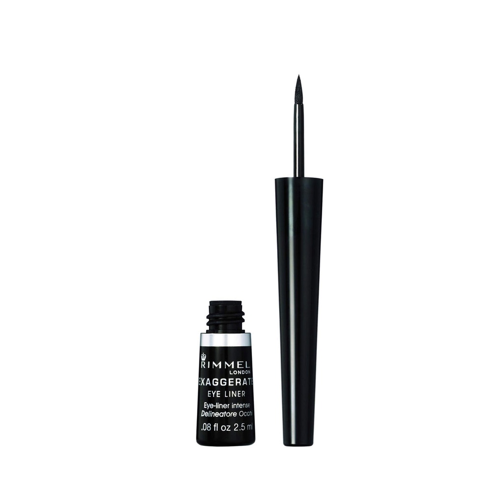 RIMMEL EXAGERATE LIQUID EYELINER BLACK 