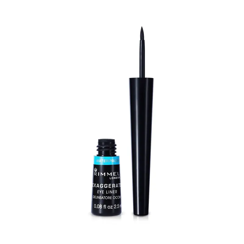 RIMMEL EXAGERATE LIQUID EYELINER BLACK WP
