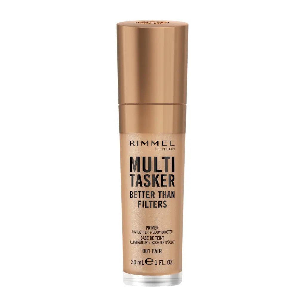RIMMEL Multi-Tasker Better Than Filters – Rimmel Glow Booster, Highlighter & Anti-Aging Primer