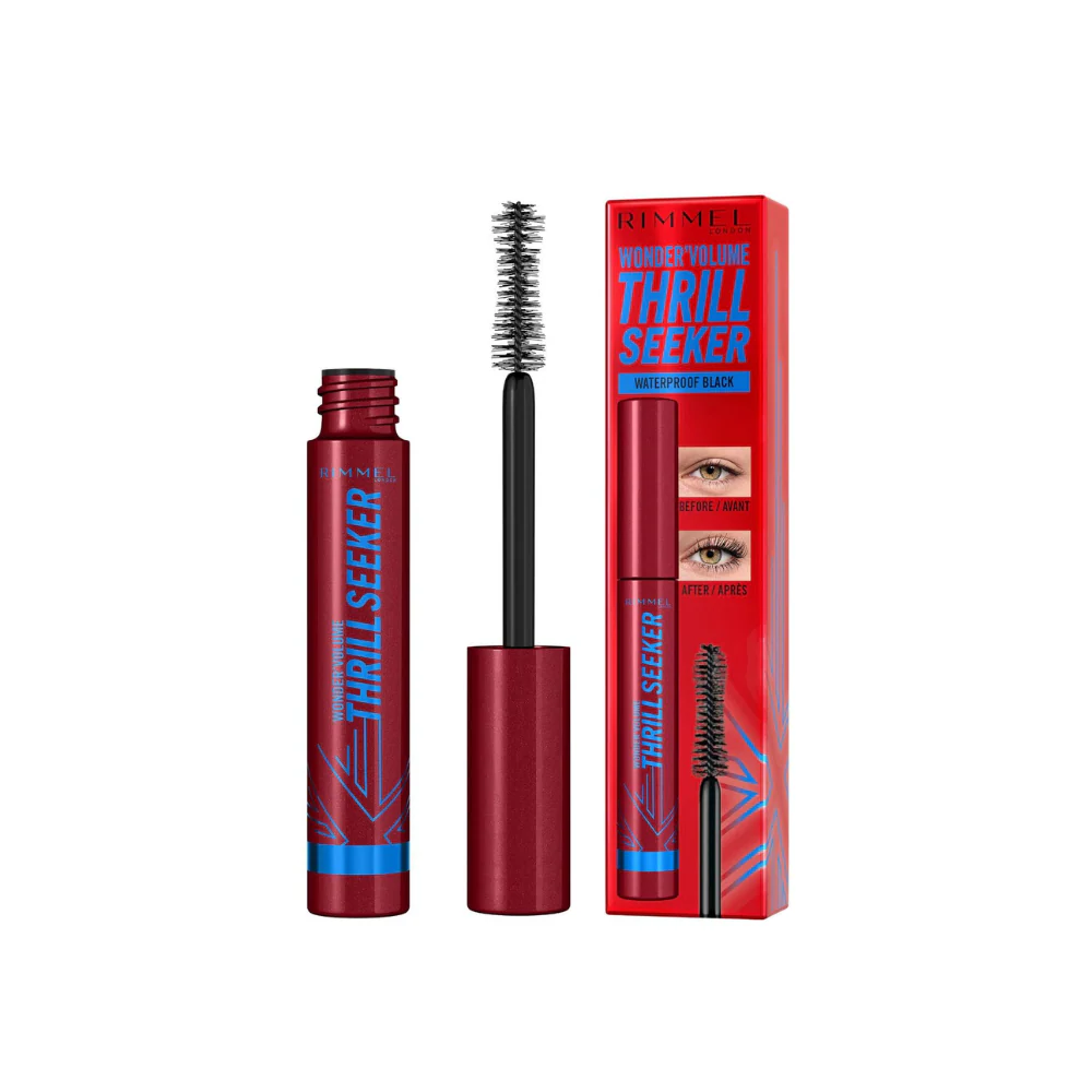 RIMMEL WONDER VOLUME THRILL SEEKER WATERPROOF BLACK