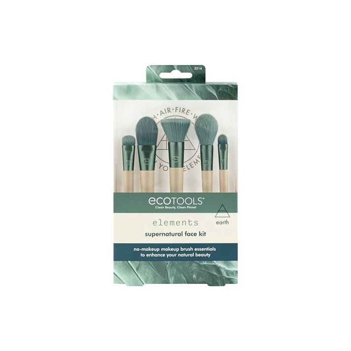 ECT BRUSH SUPERNATURAL FACE KIT - 5PCS (ELMENTS COLLECTION)