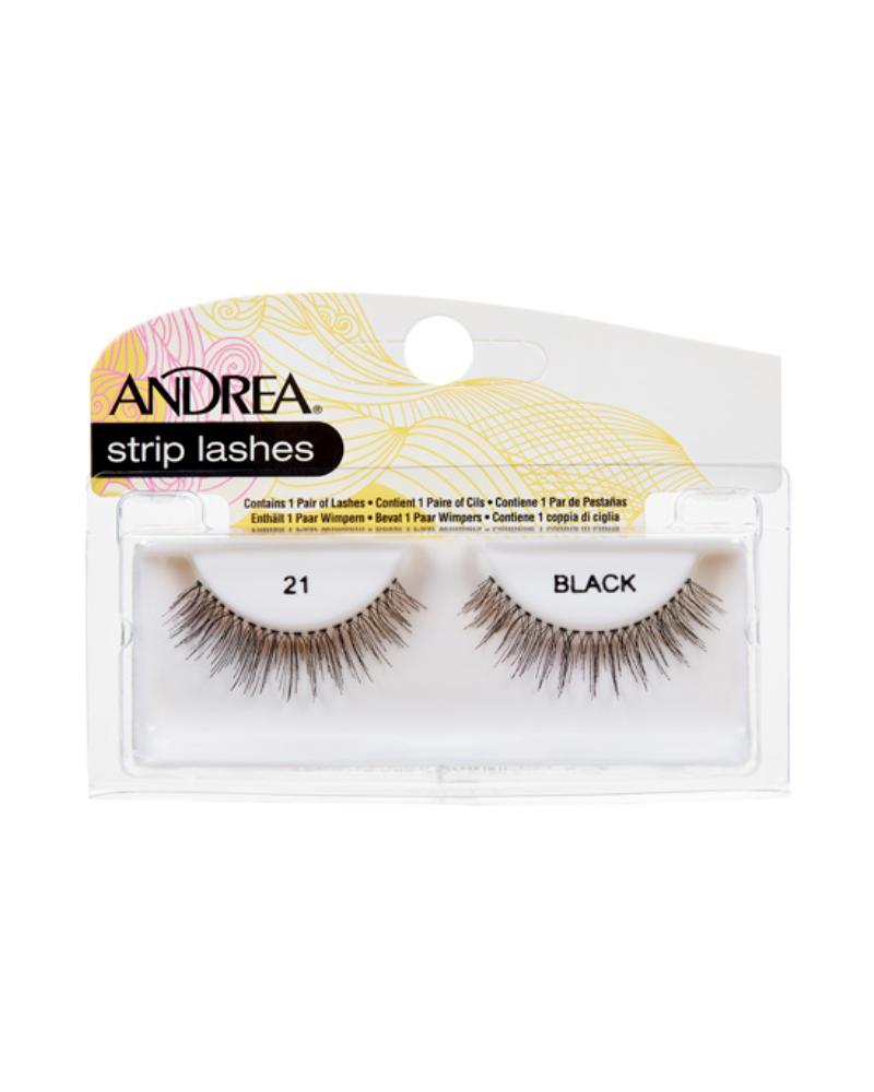 ANDREA STRIP LASH 21 BLACK