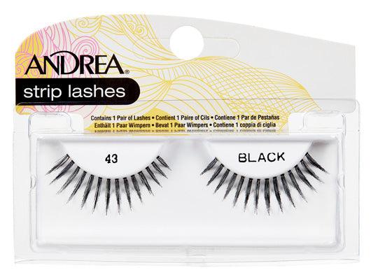 ANDREA STRIP LASHES 43 BLK