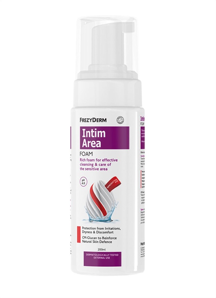FREZYDERM INTIM AREA FOAM PH4 200 ML