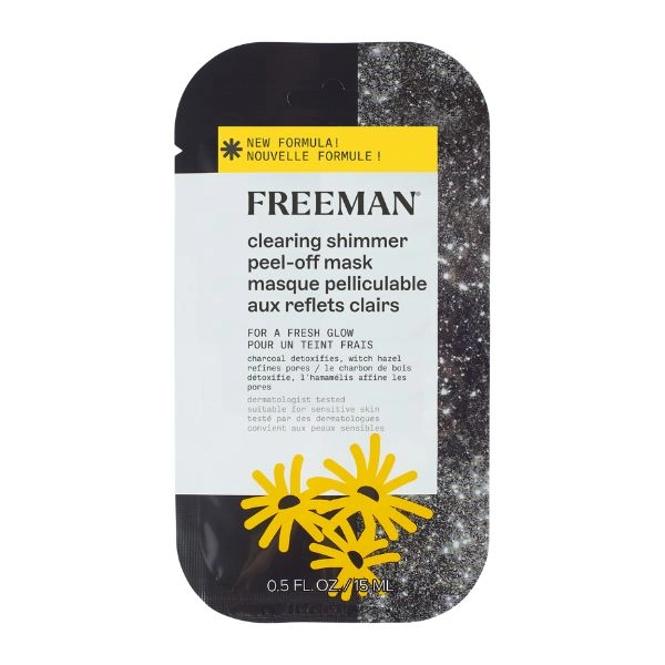 FREEMAN SACHET CLEARING SHIMMER PEEL OFF MASK 15 ML