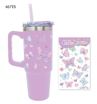 HOT FOCUS STAINLESS STEEL TUMBLER 