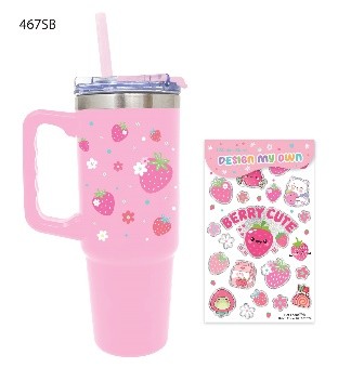 HOT FOCUS STAINLESS STEEL TUMBLER