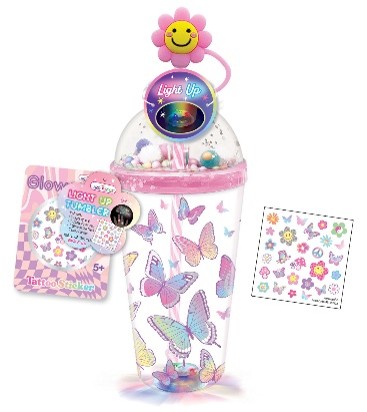 HOT FOCUS LIGHT UP TUMBLER 