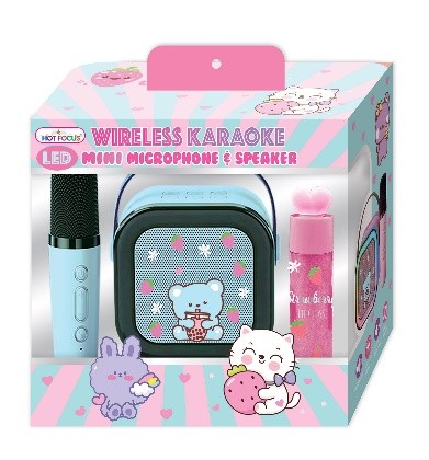 HOT FOCUS LED WIRELESS KARAOKE 