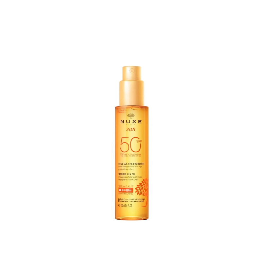NUXE SUN TANNING SUN OIL SPF50+