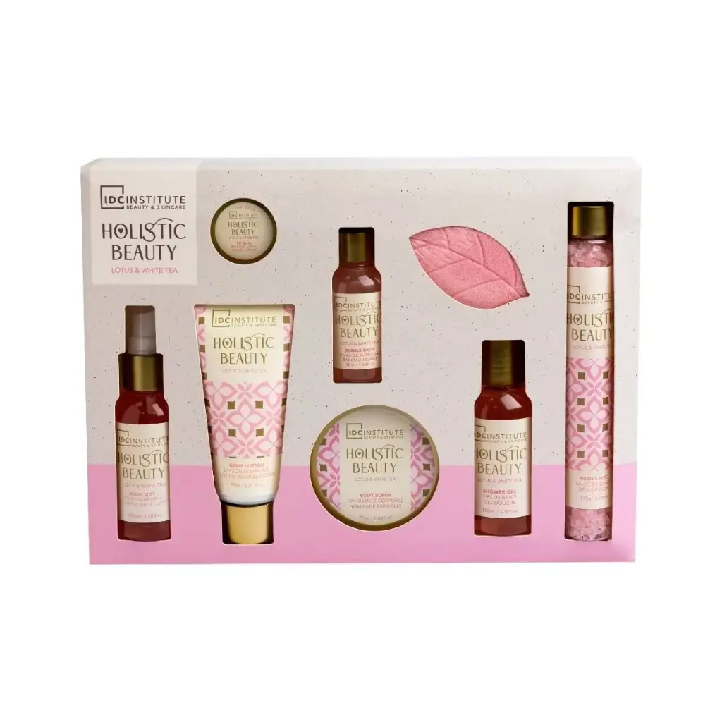 IDC HOLISTIC BEAUTY LOTUS & WHITE TEA - 8 PCS 