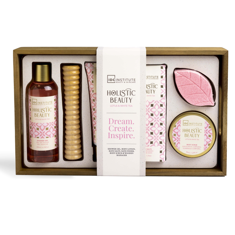 IDC HOLISTIC BEAUTY LOTUS & WHITE TEA - 6 PCS 