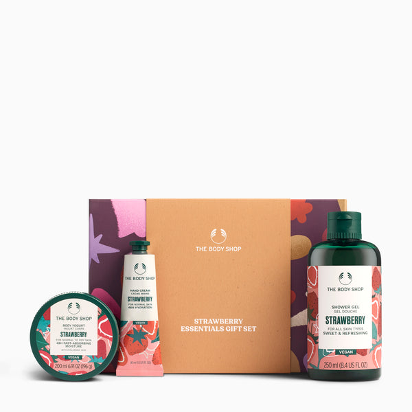 THE BODY SHOP SMALL STRAWBERRY GIFTSET