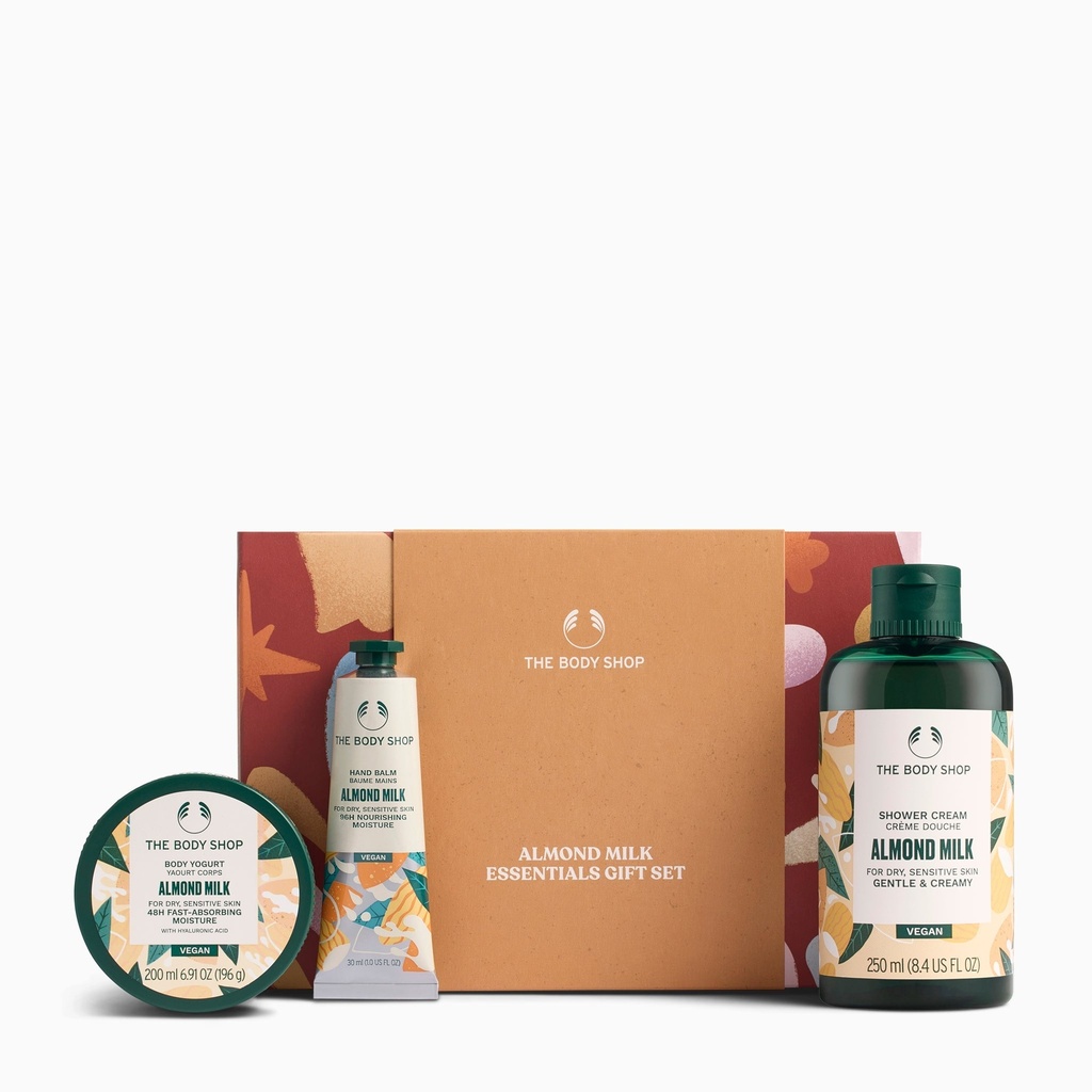 THE BODY SHOP SMALL ALMOND MILK GIFTSET