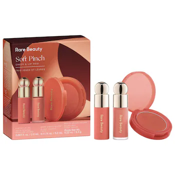 RARE BEAUTY BY SELENA GOMEZ SOFT PINCH CHEEK & LIP TRIO MAKE UP GIFTSET