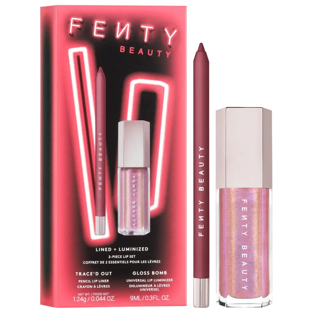 FENTY BEAUTY LINED + LUMINIZED 2 PCS LIP  SET 