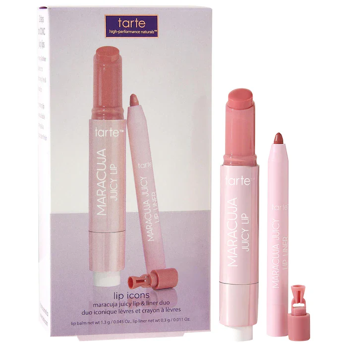 TARTE LIP  ICONS MARACUJA JUICY LIPS & LINER DUO 