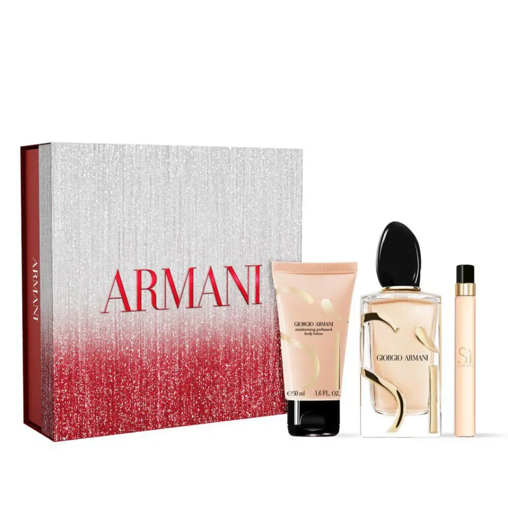 GEORGIO ARMANI SI EDP V100+V10+BL50 GIFTSET