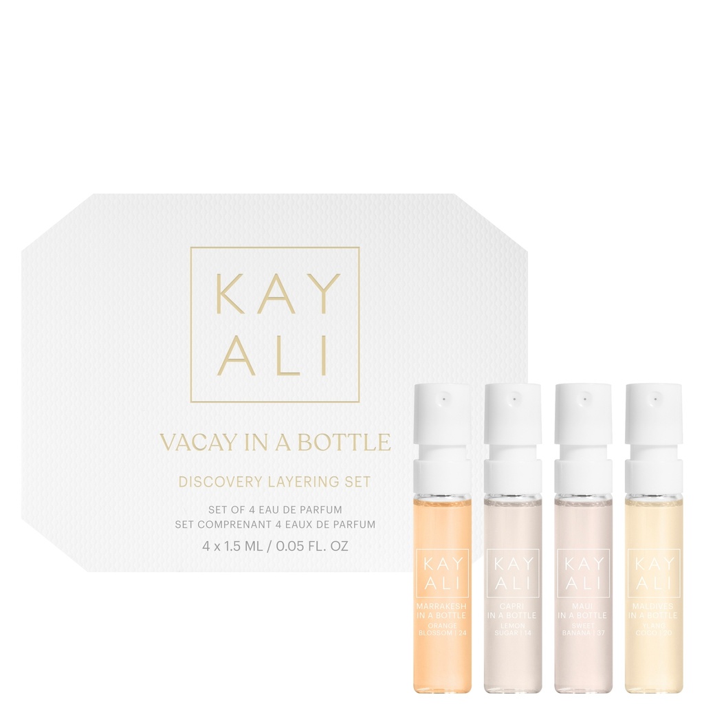 KAYALI VACAY IN A BOTTLE - SET OF 4 