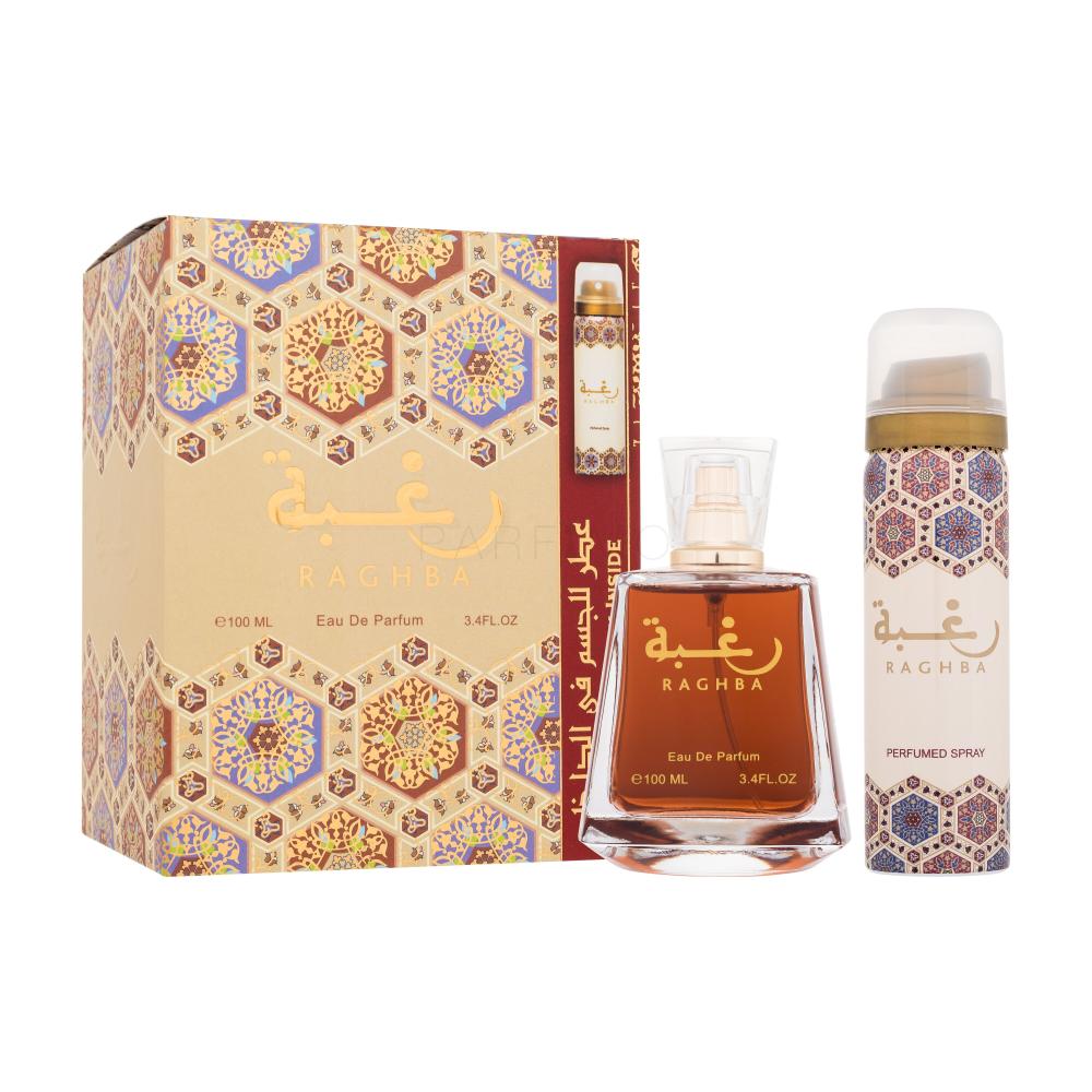 LATTAFA RAGHBA EDP 100 ML (W) + DEO 50 ML