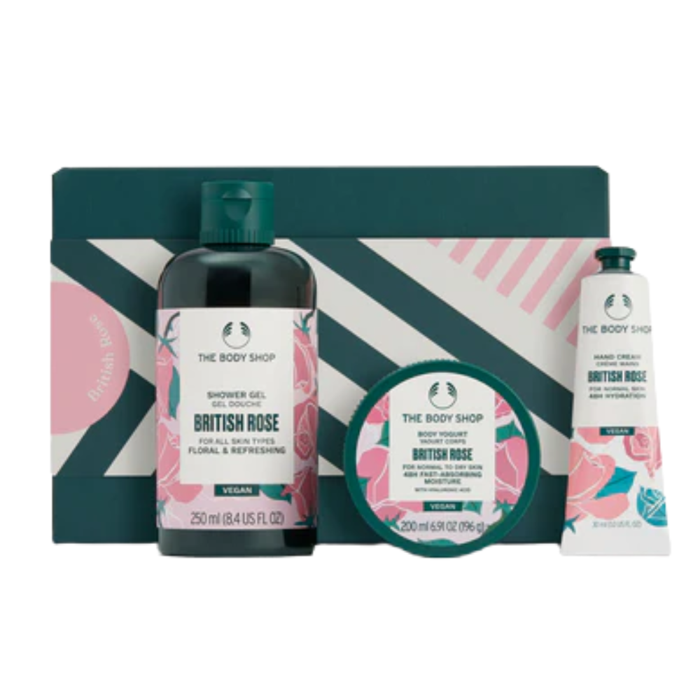 THE BODY SHOP SMALL BRITTISH ROSE GIFTSET 