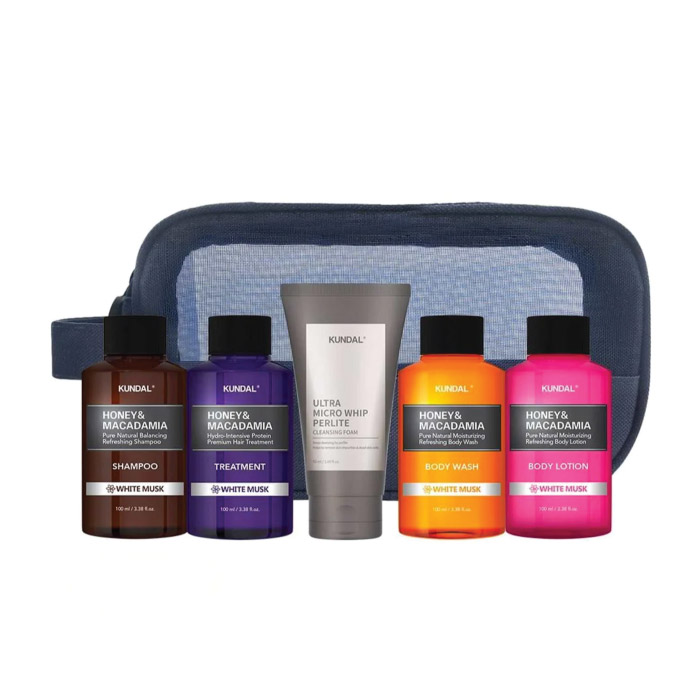 KUNDAL TRAVEL KIT WHITE MUSK