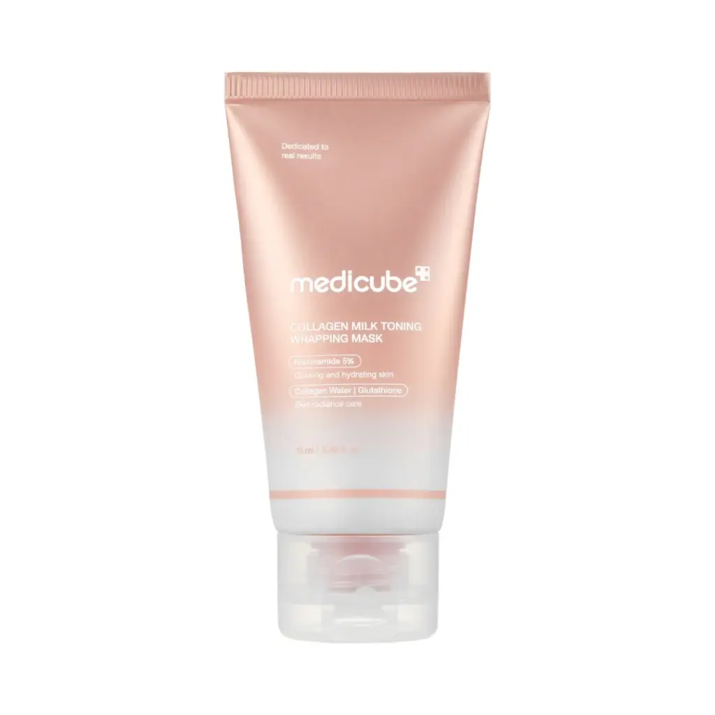 MEDICUBE COLLAGEN MILK TONING WRAPPING MASK 75 ML