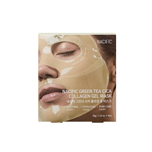 NACIFIC GREEN TEA CICA COLLAGEN GEL MAKS