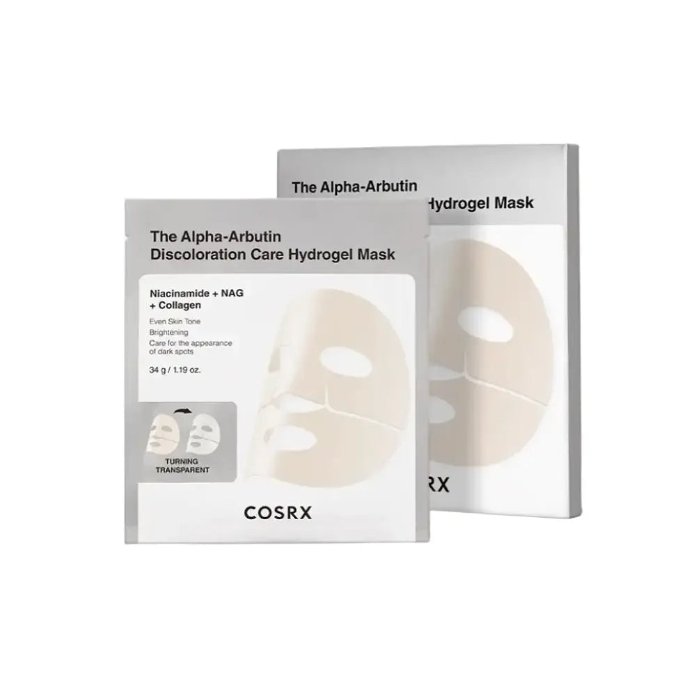 COSRX THE ALPHA ARBUTIN DISCOLORATION CARE HYDROGEL MASK