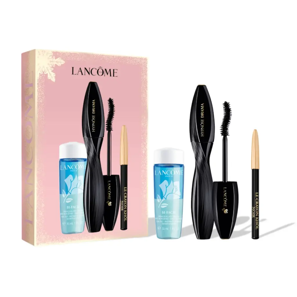 LANCOME HYPNOSE DRAMA MASCARA + LE CRAYON KOHL + BI-FACIAL EYE MAKE UP