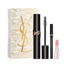 YSL LASH CLASH MASCARA + MINI LINES LIBERATED + MINI CNADY GLOW BUTTER 